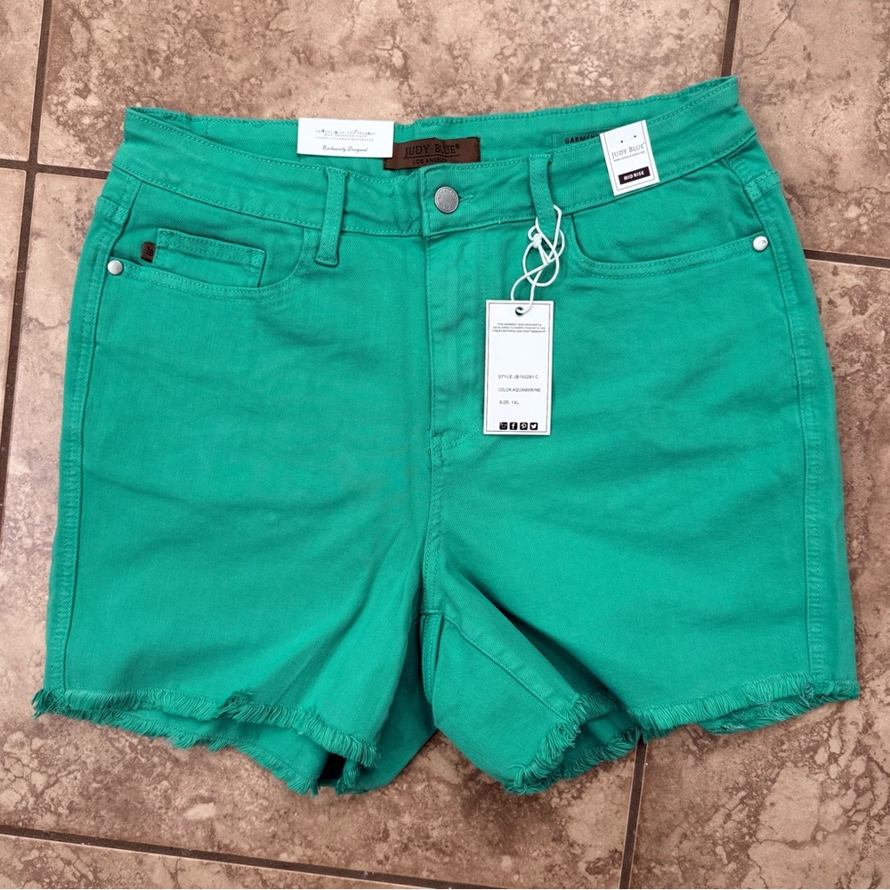 Joe's Jeans Teal Denim Shorts